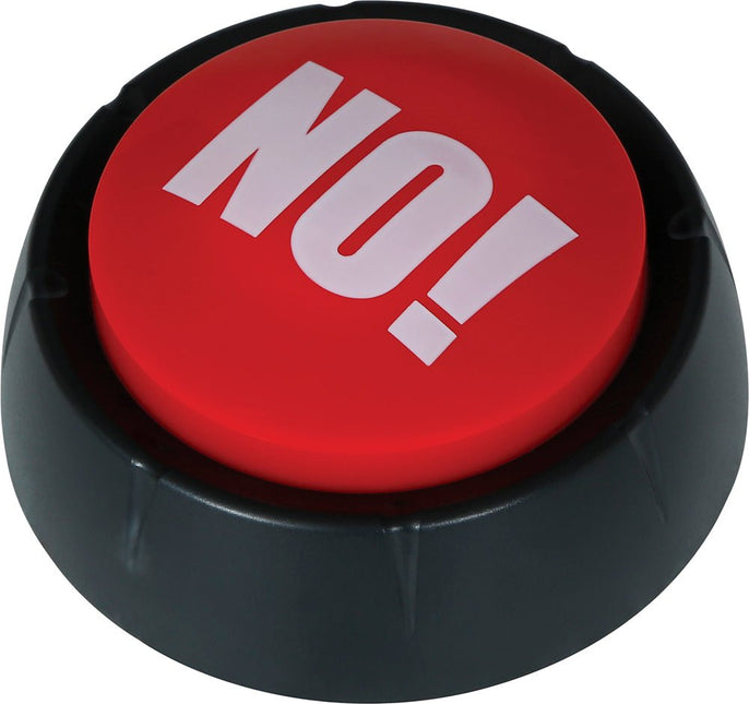 Rood Groene Button Yes! No! 9cm 2st - Partywinkel - 8434077272381