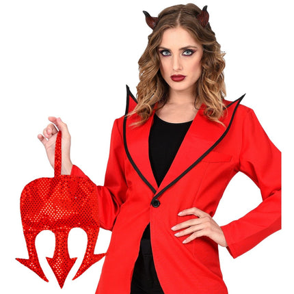 Rood Handtas Duivel van Widmann koop je bij Partywinkel