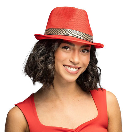 Rood Hoed Funky van Boland koop je bij Partywinkel
