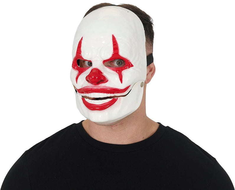 Rood Masker Lachende Clown van Fiestas Guirca koop je bij Partywinkel
