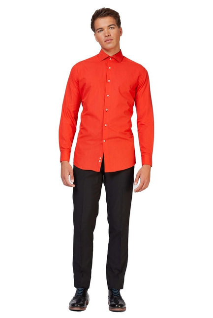 Rood Overhemd Heren OppoSuits van OppoSuits koop je bij Partywinkel
