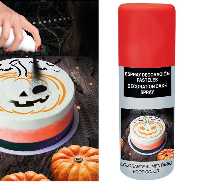 Rood Voedingskleurstof Spray 100ml - Partywinkel - 8434077179703