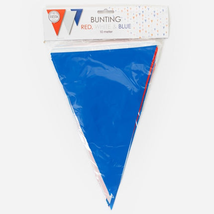 Rood Wit Blauw Slingers 10m - Partywinkel - 5712735009368