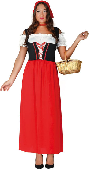 Roodkapje Kostuum - Partywinkel - 8434077848258