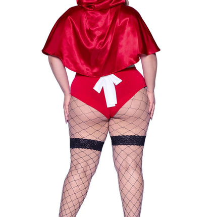 Roodkapje Kostuum Dames Bodysuit Naughty Leg Avenue - Partywinkel - 714718562643