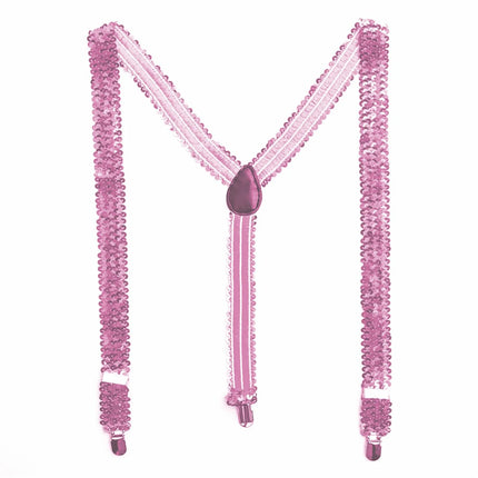 Neon-Pailletten-Hosenträger 2,5 cm