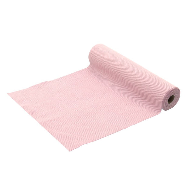 Rosa Tischläufer Samt 3m