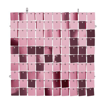 Roze Backdrop 30cm van Partydeco koop je bij Partywinkel