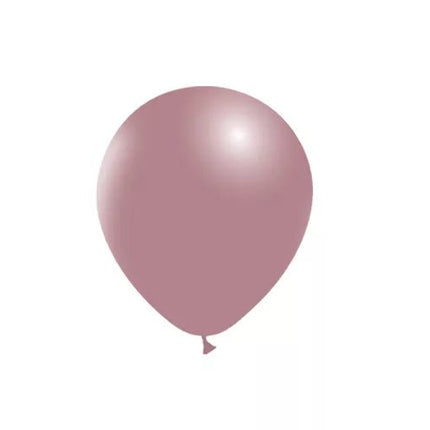 Roze Ballonnen Vintage 14cm 100st van Balloonia koop je bij Partywinkel