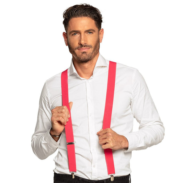 Roze Bretels Neon - Partywinkel - 8712026006028