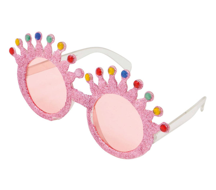 Roze Bril Glitters van Fiestas Guirca koop je bij Partywinkel