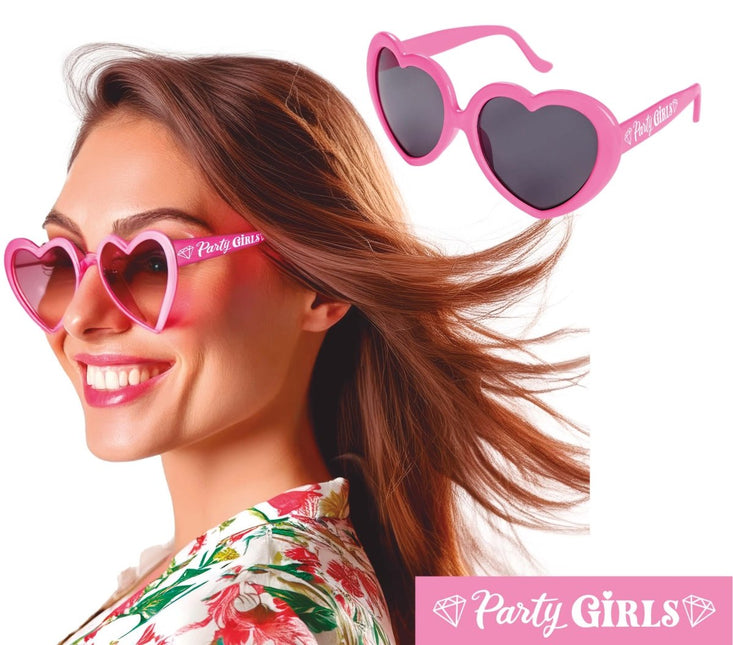 Roze Bril Party Girls - Partywinkel - 8434077270455