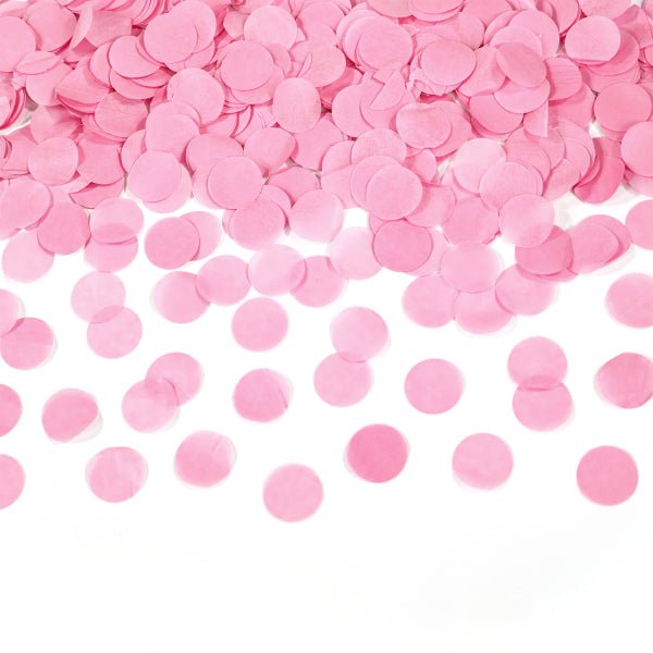 Roze Confetti Kanon 28cm van Riethmueller koop je bij Partywinkel