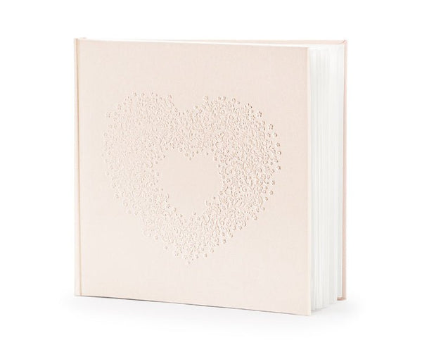 Rosa Gästebuch 20,5cm