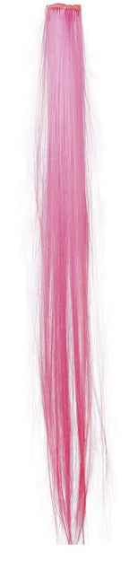 Roze Hair Extension 50cm 3st - Partywinkel - 8434077481349