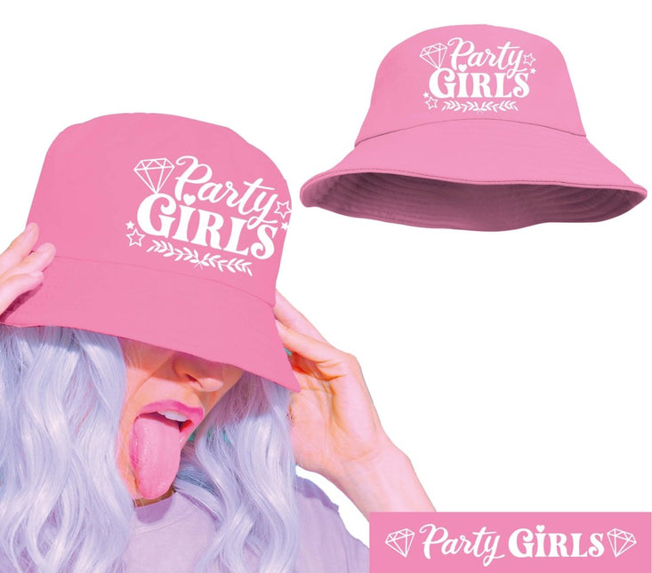 Roze Hoed Dames Party Girls - Partywinkel - 8434077230459