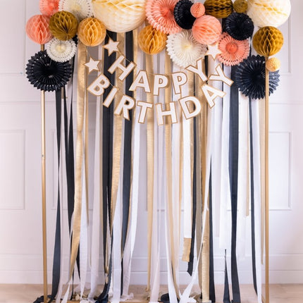 Roze Honeycomb 10cm van Partydeco koop je bij Partywinkel