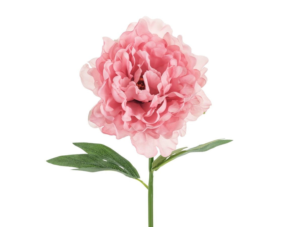 Rosa Fake Blume Pfingstrose 35cm – Partywinkel
