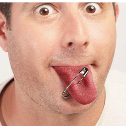 Roze Nep Tong 6cm van Fiestas Guirca koop je bij Partywinkel