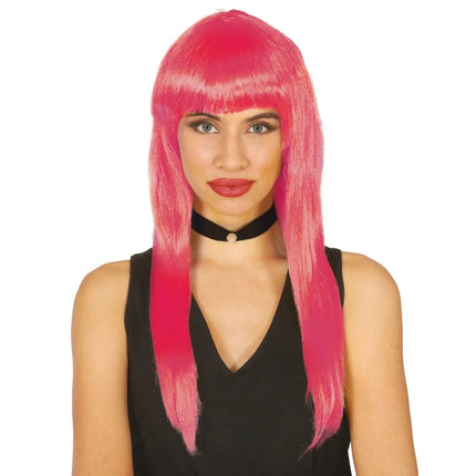 Roze Pruik Pony van Fiestas Guirca koop je bij Partywinkel