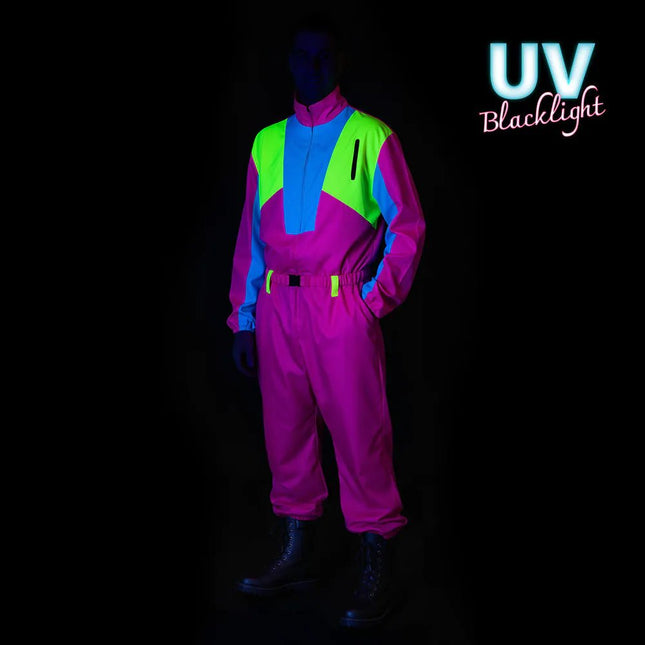 Roze Skipak Heren Uv Blacklight van Boland koop je bij Partywinkel