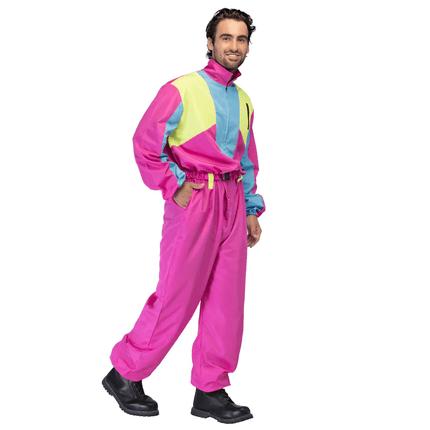 Roze Skipak Heren Uv Blacklight van Boland koop je bij Partywinkel