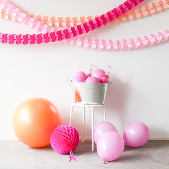 Roze Slinger 3m 3st van Folat koop je bij Partywinkel