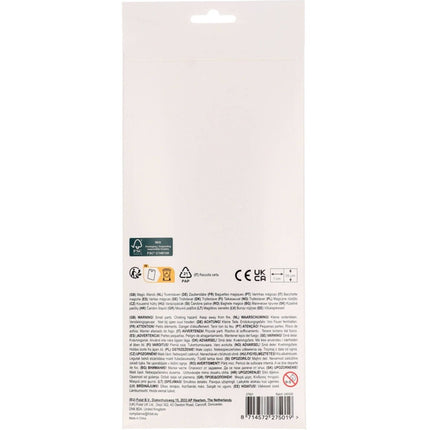 Roze Toverstaf 26cm 6st van Folat koop je bij Partywinkel