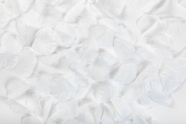 Rozenblaadjes Wit 144st van WeFiesta koop je bij Partywinkel