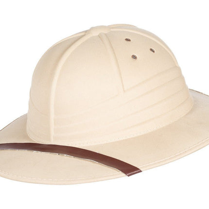 Safari Hoed Bruin Beige van Wilbers & Wilbers koop je bij Partywinkel