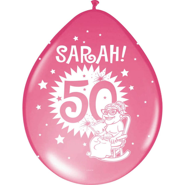 Sarah Ballonnen 30cm 8st van Folat koop je bij Partywinkel