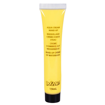 Schmink Waterbasis Geel 19ml van Boland koop je bij Partywinkel
