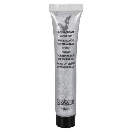 Schmink Waterbasis Zilver 19ml van Boland koop je bij Partywinkel