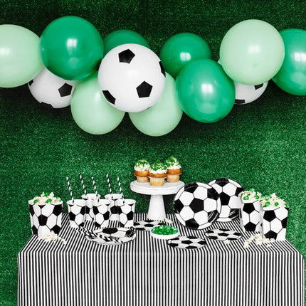 Servetten Voetbal 13,5cm 20st van Partydeco koop je bij Partywinkel