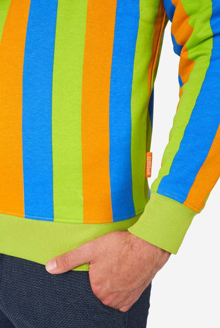 Sesamstraat Bert & Ernie Trui Heren Multicolor van OppoSuits koop je bij Partywinkel