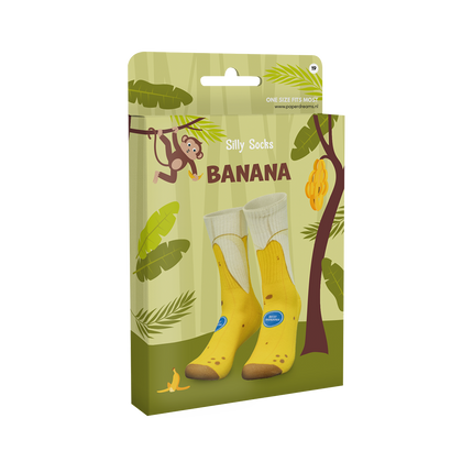 Lustige Socken „Banana“