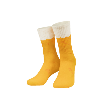 Lustige Bier-Socken