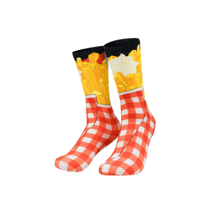Lustige Socken „French Fries“