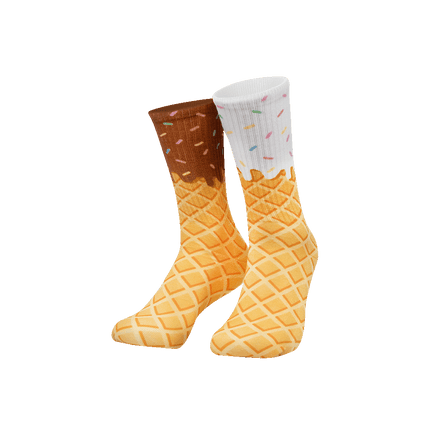 Lustige Socken „Ice Cream“