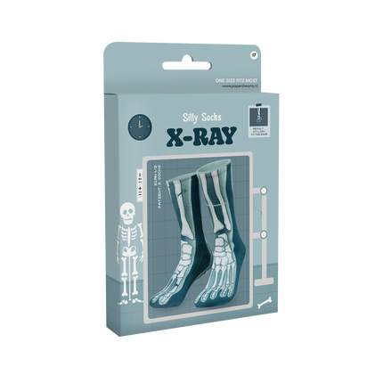 Lustige Socken X-Ray