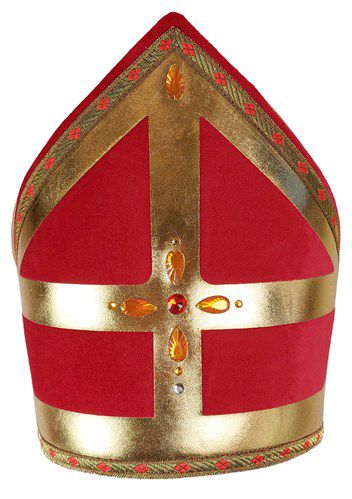 Sinterklaas Mitra Velvet