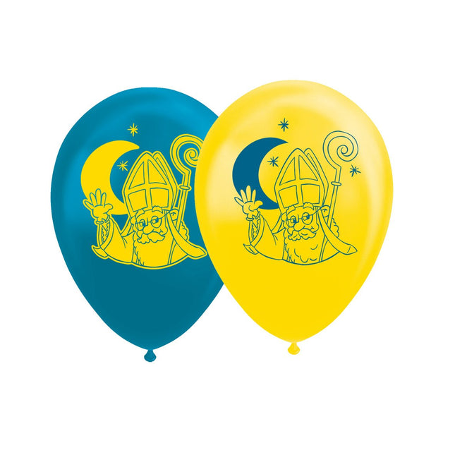 Sinterklaas Ballonnen 30cm 8st - Partywinkel - 5712735038245