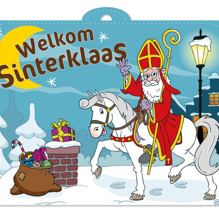 Sinterklaas Deurbord 40cm - Partywinkel - 5712735038290