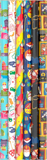 Sinterklaas Inpakpapier 2m - Partywinkel - 5712735036241