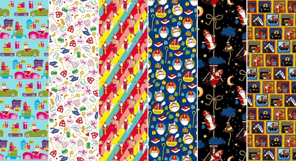 Sinterklaas Inpakpapier 2m - Partywinkel - 5712735036241
