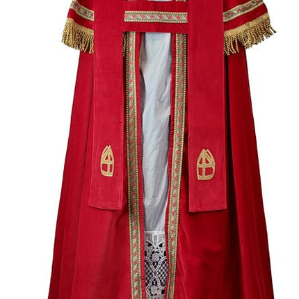 Sinterklaas Kostuum Fluweel 3 delig van Haza Witbaard koop je bij Partywinkel