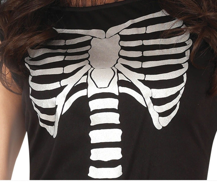 Skelet Halloween Kostuum Dames van Fiestas Guirca koop je bij Partywinkel
