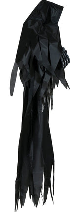 Skelet Hangdecoratie Zwart Met Licht En Geluid 1,6m van Fiestas Guirca koop je bij Partywinkel