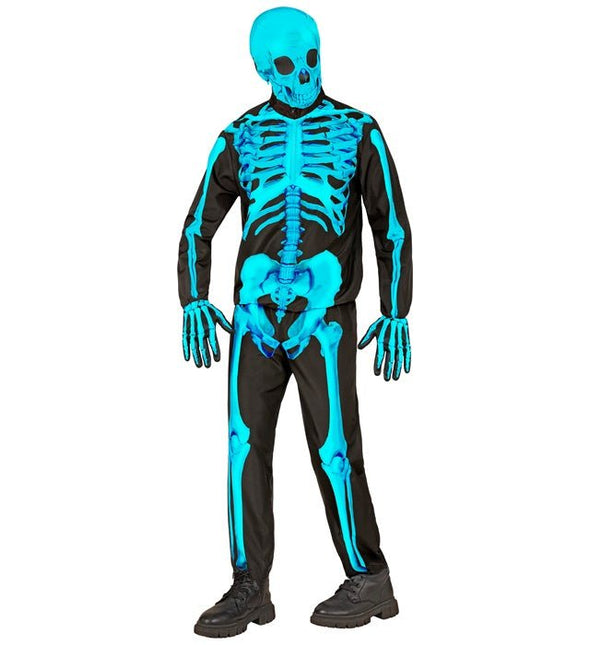 Skelet Kostuum Kind Neon van Widmann koop je bij Partywinkel