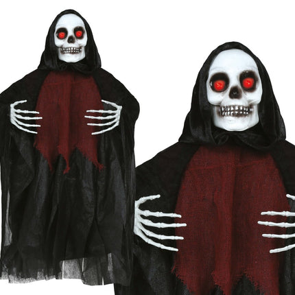 Skelet Met Licht, Geluid En Beweging 60cm van Fiestas Guirca koop je bij Partywinkel